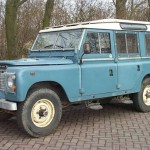 Voorbeeld van een Landrover (Oud Model)